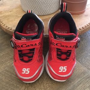 Lightning McQueen tennis shoes size 6